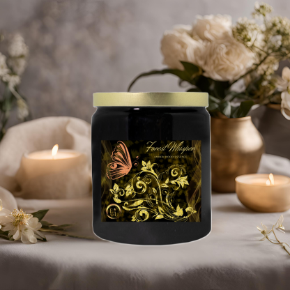 Forest Whisper Candle | Amber Wood Essence | Luxe Ceramic - Image 5