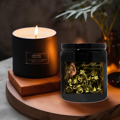 Forest Whisper Candle | Amber Wood Essence | Luxe Ceramic - Image 10