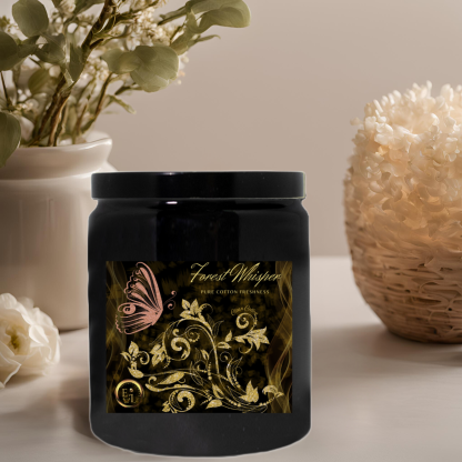 Forest Whisper Candle | Pure Cotton Freshness | Luxe Ceramic - Image 8