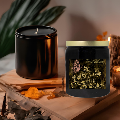 Forest Whisper Candle | Pure Cotton Freshness | Luxe Ceramic