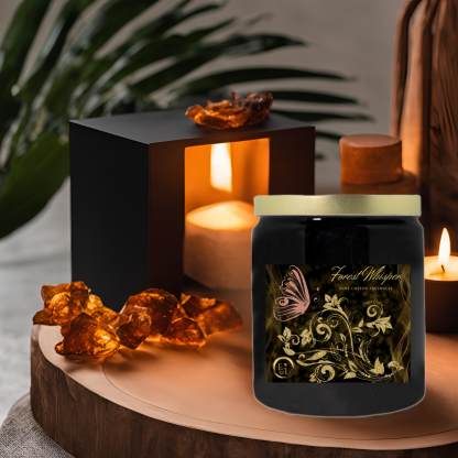 Forest Whisper Candle | Pure Cotton Freshness | Luxe Ceramic - Image 5