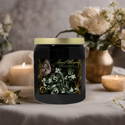 Forest Whisper Candle | Evergreen Serenity | Luxe Ceramic - Image 6