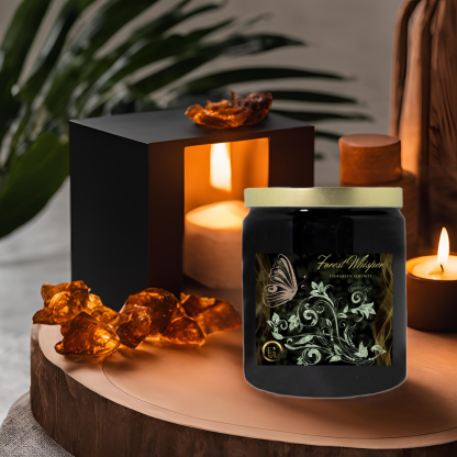 Forest Whisper Candle | Evergreen Serenity | Luxe Ceramic - Image 11