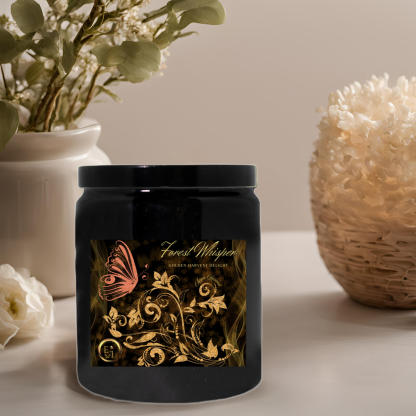 Forest Whisper Candle | Golden Harvest Delight | Luxe Ceramic - Image 5