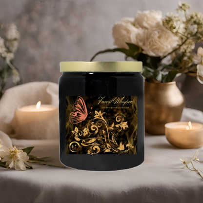 Forest Whisper Candle | Golden Harvest Delight | Luxe Ceramic - Image 6