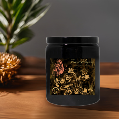 Forest Whisper Candle | Golden Harvest Delight | Luxe Ceramic - Image 9