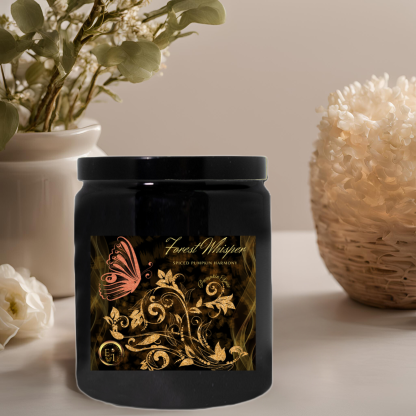 Forest Whisper Candle | Spiced Pumpkin Harmony | Luxe Ceramic - Image 4