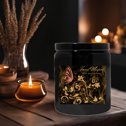 Forest Whisper Candle | Spiced Pumpkin Harmony | Luxe Ceramic - Image 6