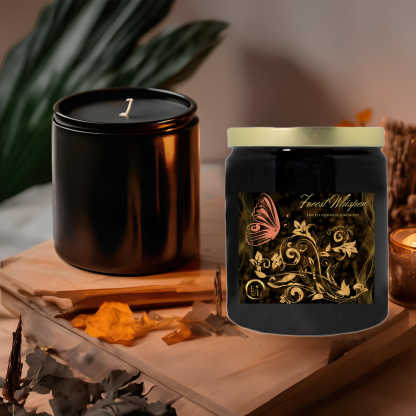 Forest Whisper Candle | Spiced Pumpkin Harmony | Luxe Ceramic - Image 9