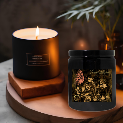 Forest Whisper Candle | Spiced Pumpkin Harmony | Luxe Ceramic - Image 10