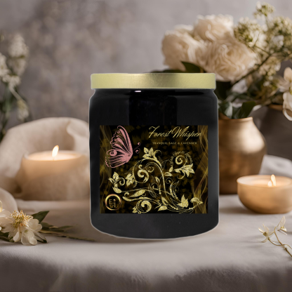 Forest Whisper Candle | Tranquil Sage + Lavender | Luxe Ceramic - Image 10