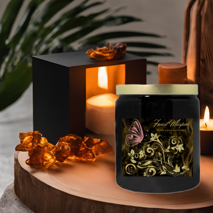 Forest Whisper Candle | Tranquil Sage + Lavender | Luxe Ceramic - Image 8