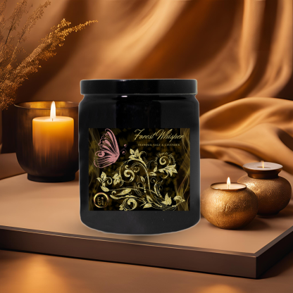 Forest Whisper Candle | Tranquil Sage + Lavender | Luxe Ceramic - Image 9