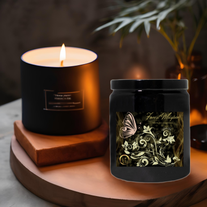 Forest Whisper Candle | White Tea Radiance | Luxe Ceramic - Image 8