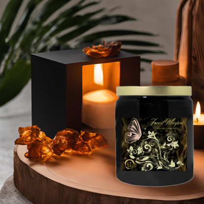 Forest Whisper Candle | White Tea Radiance | Luxe Ceramic - Image 12