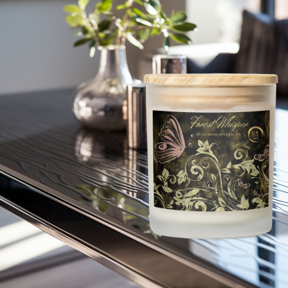 Spiced Harvest Delight Candle | Pumpkin Spice | 11oz Frosted Glass - Image 7