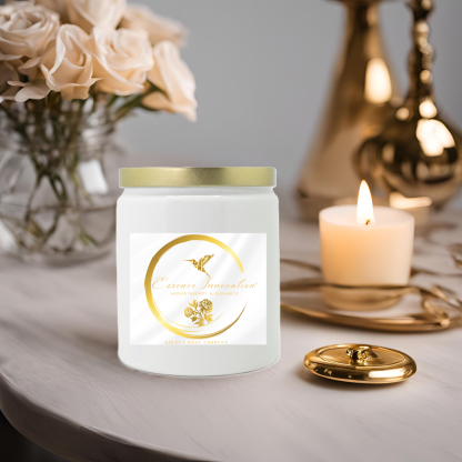 Golden Rose Coastal Candle | High Tide | Luxe Ceramic 8oz