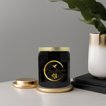 Golden Rose Amber Candle | Oakmoss + Amber | Luxe Ceramic 8oz