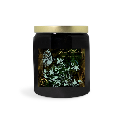 Forest Whisper Candle | Desert Bloom Serenity | Luxe Ceramic