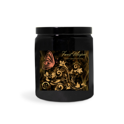 Forest Whisper Candle | Golden Harvest Delight | Luxe Ceramic