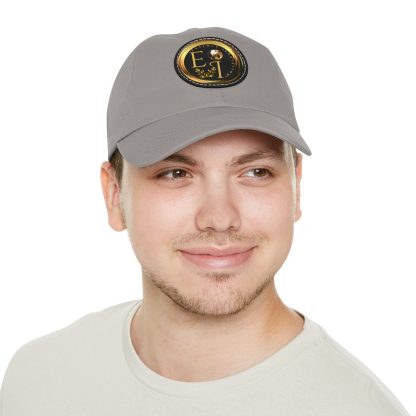 Grey EI Logo Hat | Neutral Elegance | EI Sports - Image 5