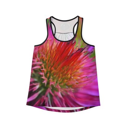 Fiery Bloom Tank Top