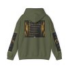 Veteran Qualities Warrior Three | MC Green Hoodie | Military and Service Tribute - Image 2