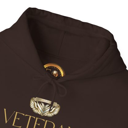 Veteran Qualities Warrior Six | DC Chocolate Hoodie | Military and Service Tribute - Image 5