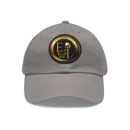 Grey EI Logo Hat | Neutral Elegance | EI Sports