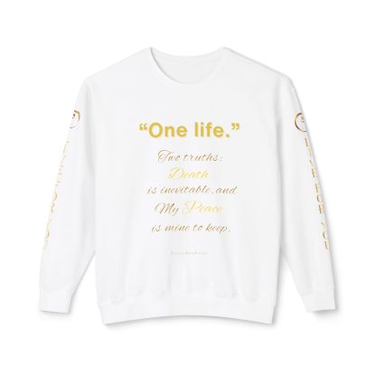 One Life Sweatshirt White | The Timeless Edition | EI Apparel