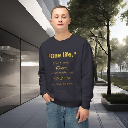 One Life Sweatshirt Black | The Bold Edition | EI Apparel - Image 5