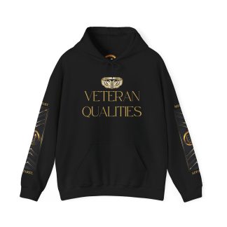 Veteran Qualities Black Hoodie