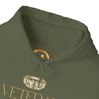 Veteran Qualities Serviceman Three | MC Green Hoodie | Military & Service Tribute - Image 5