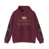 Veteran Qualities Warrior Five | Maroon Hoodie | Military and Service Tribute