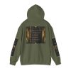 Veteran Qualities Warrior Three | MC Green Hoodie | Military and Service Tribute - Image 3
