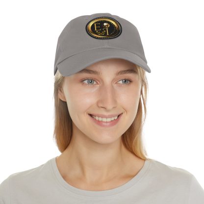 Grey EI Logo Hat | Neutral Elegance | EI Sports - Image 4