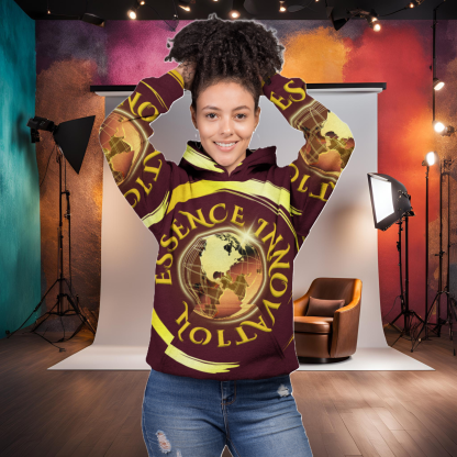 Essence Unapologetically Bold Burgundy | Luxury Hoodies - Image 8