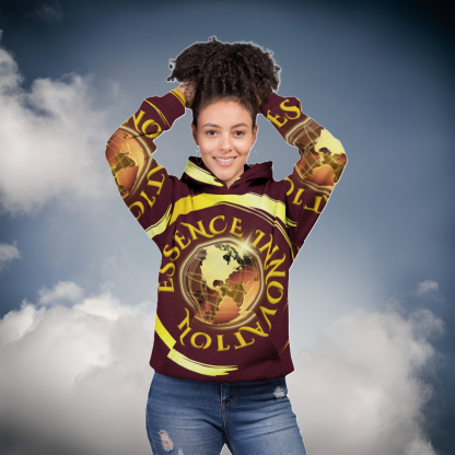 Essence Unapologetically Bold Burgundy | Luxury Hoodies - Image 5