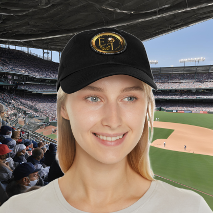 Black EI Logo Hat | Sleek and Modern | EI Sports - Image 11