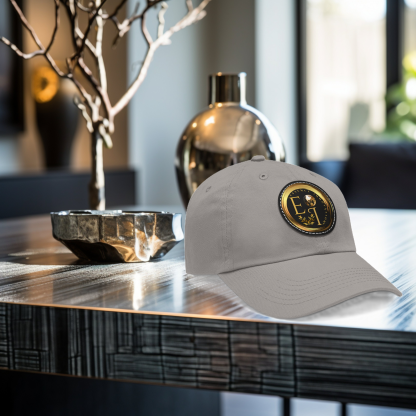 Grey EI Logo Hat | Neutral Elegance | EI Sports - Image 10