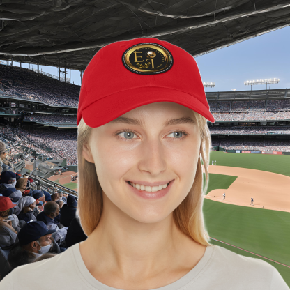 Red EI Logo Hat | Vibrant Statement Piece | EI Sports - Image 10