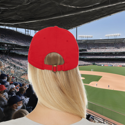 Red EI Logo Hat | Vibrant Statement Piece | EI Sports - Image 12