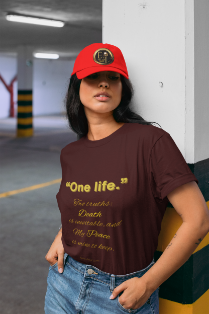 One Life Tee Chocolate | Seek More Collection | EI Fashion - Image 9