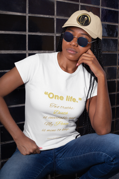 One Life Tee White | Seek More Collection | EI Fashion - Image 9