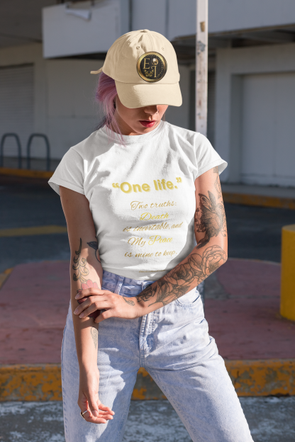 One Life Tee White | Seek More Collection | EI Fashion - Image 11