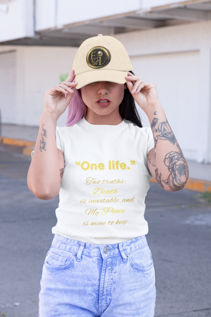 One Life Tee White