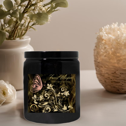 Forest Whisper Candle | Currant Bliss Freshness | Luxe Ceramic - Image 4