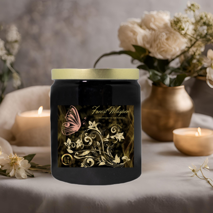 Forest Whisper Candle | Currant Bliss Freshness | Luxe Ceramic - Image 5