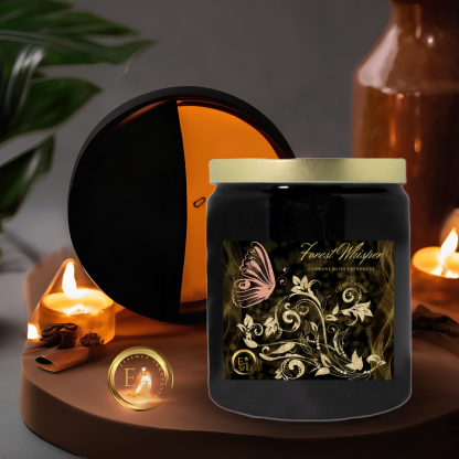 Forest Whisper Candle | Currant Bliss Freshness | Luxe Ceramic - Image 7