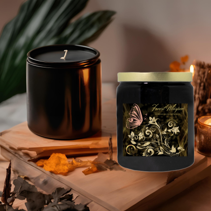 Forest Whisper Candle | Currant Bliss Freshness | Luxe Ceramic - Image 9